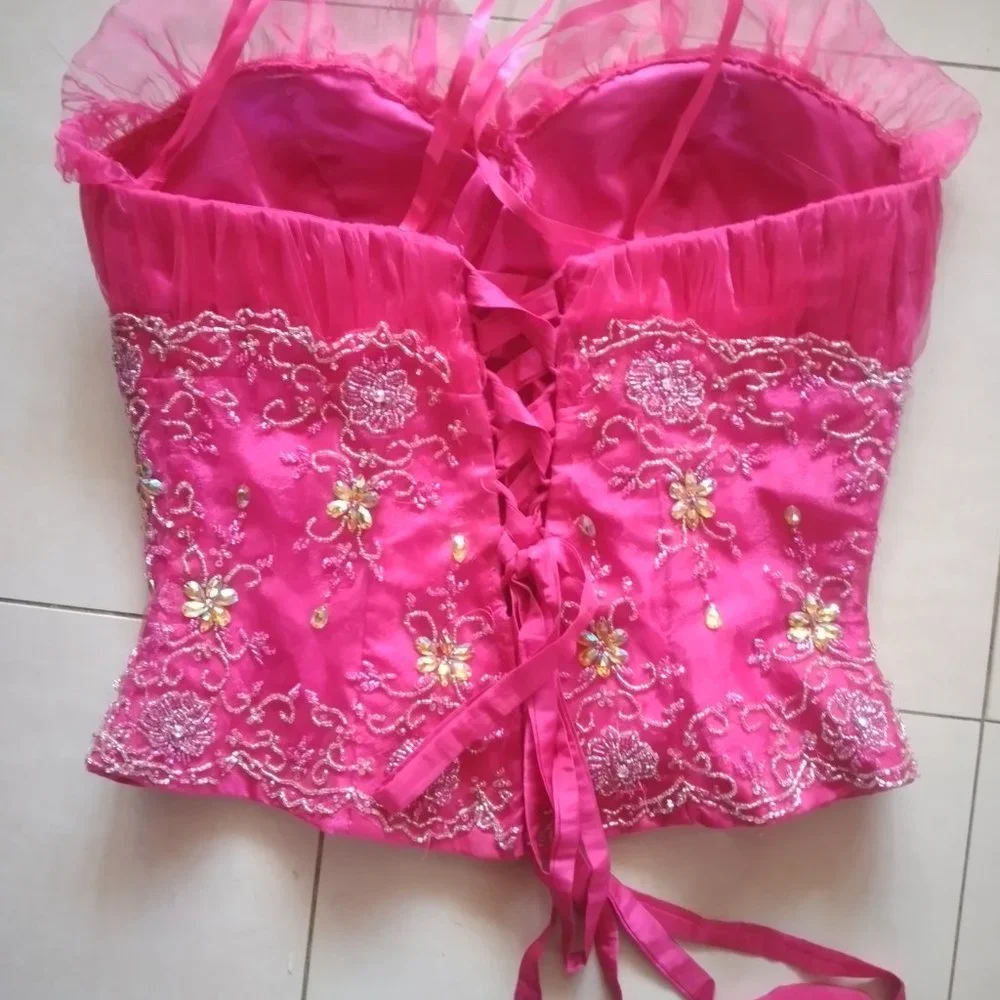 PINK QUINCEANERA DRESS - Picture 2 of 8